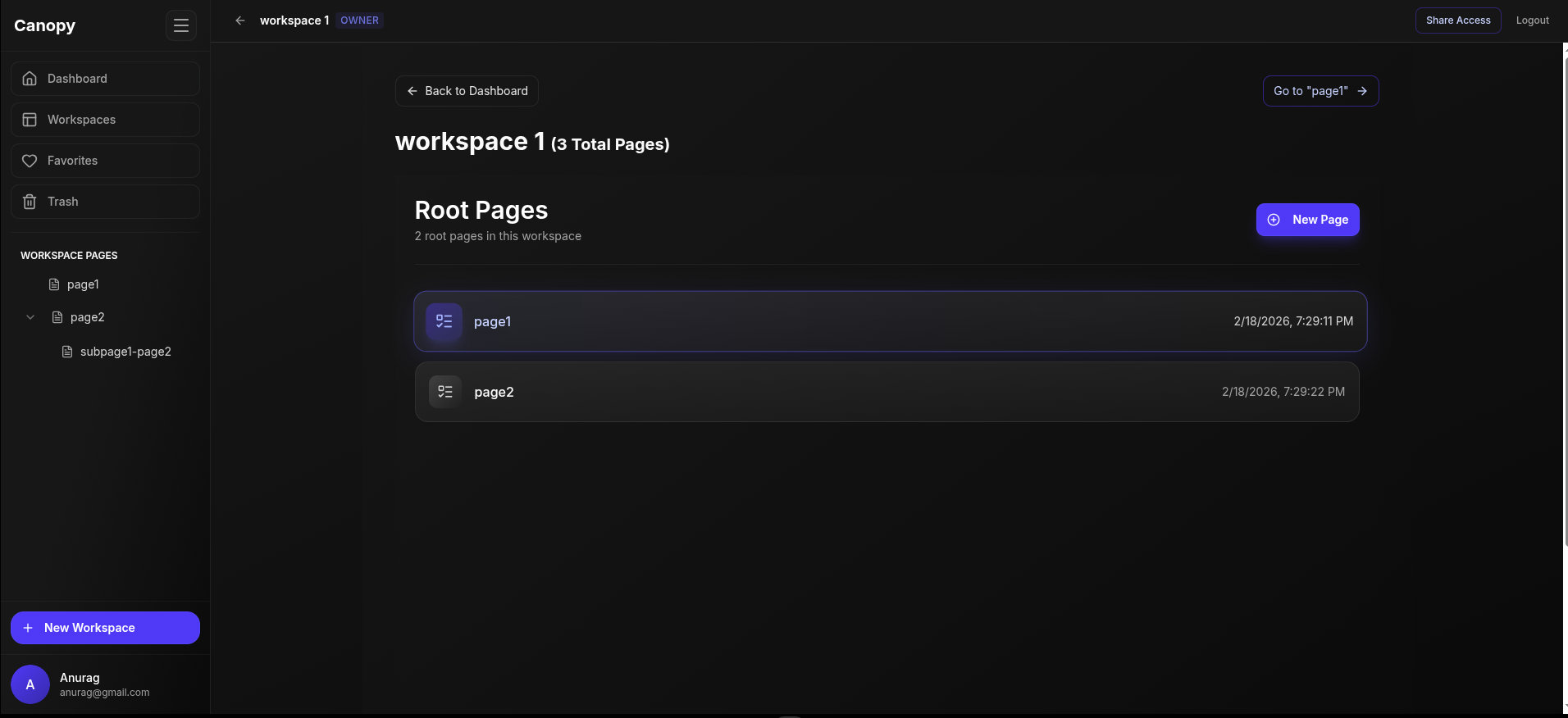 Canopy — Intelligent Workspace & Editor preview 3