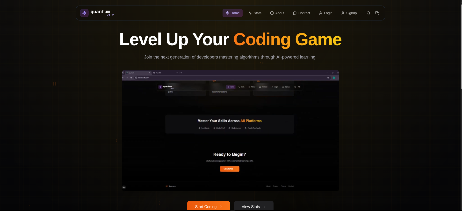 Quantum – Developer Analytics Platform preview 1