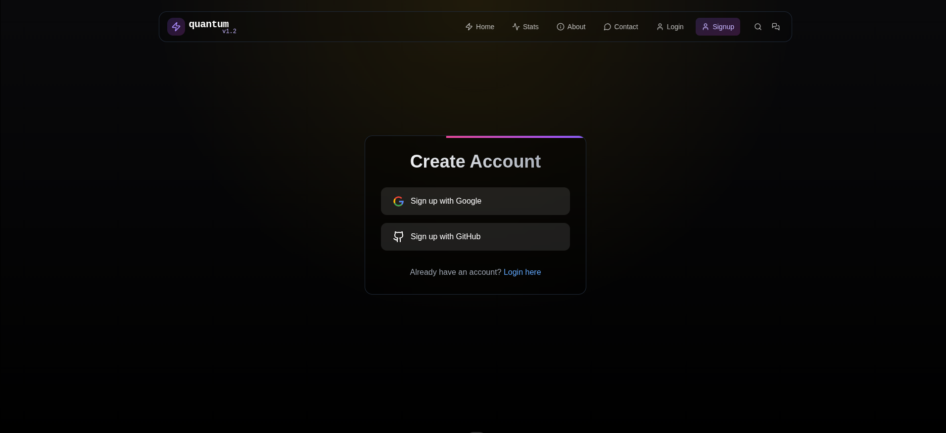 Quantum – Developer Analytics Platform preview 3
